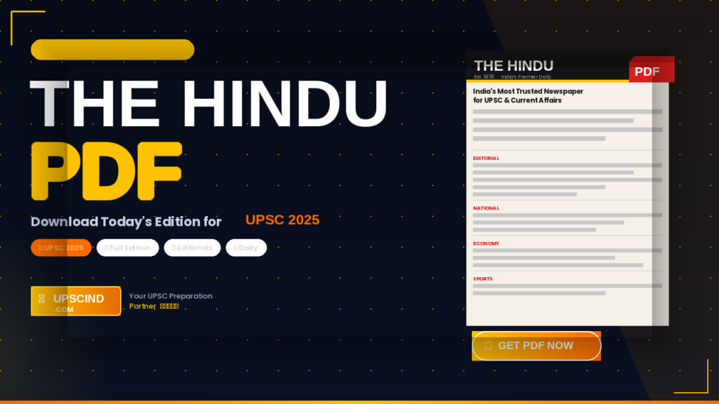 The Hindu PDF