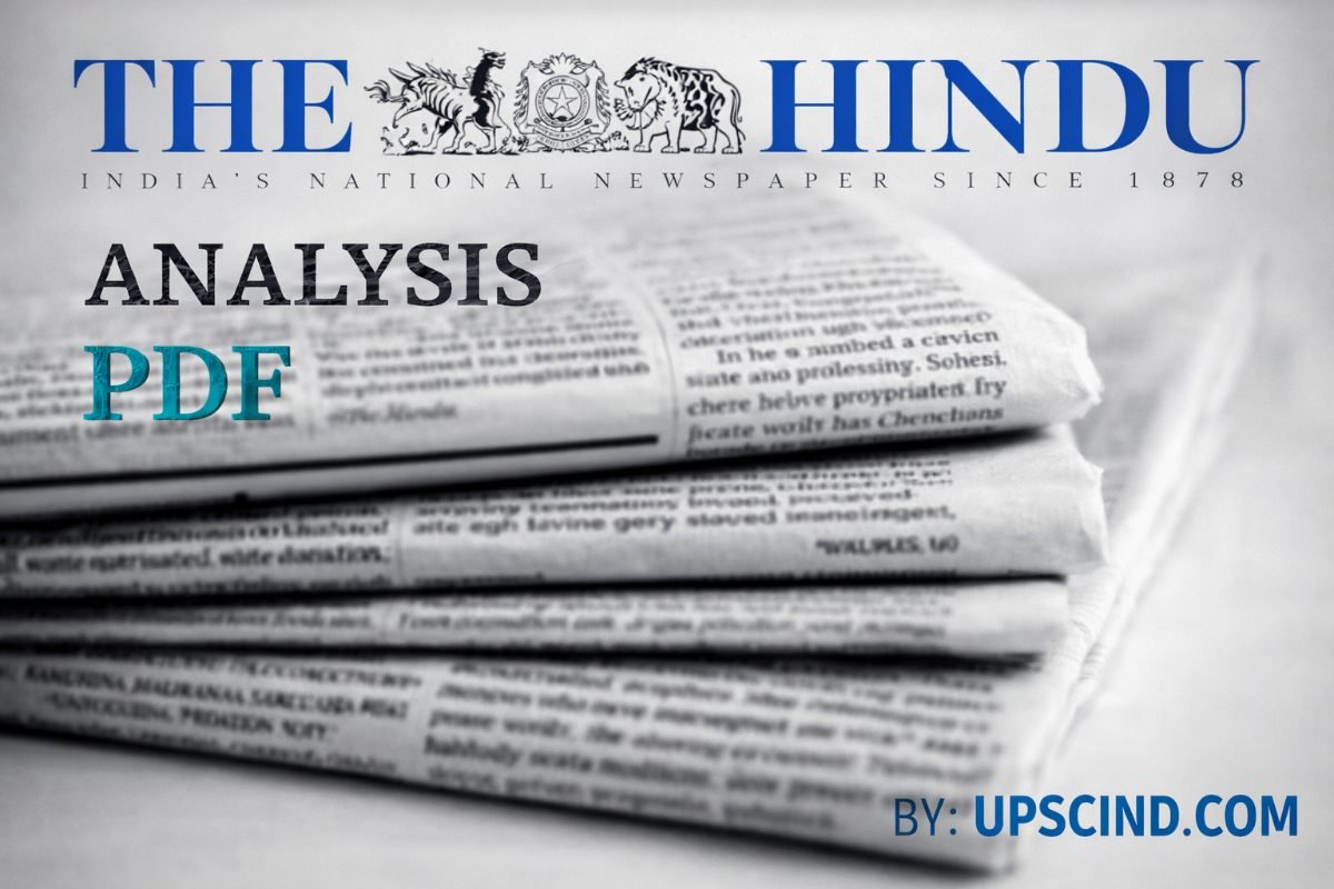 The Hindu Editorial Analysis Today 5 August 2026 – daily UPSC editorial summary with GS paper mapping