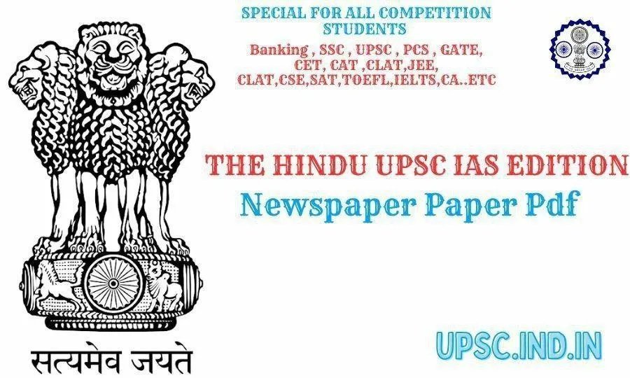 The Hindu UPSC IAS Edition