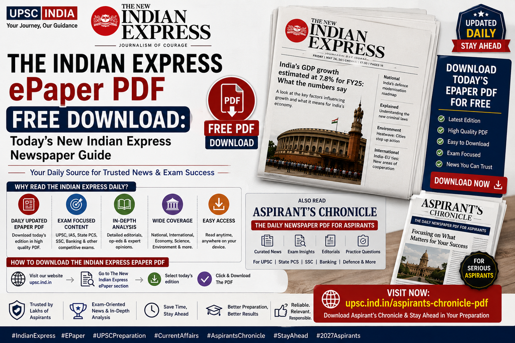 The Indian Express ePaper PDF
